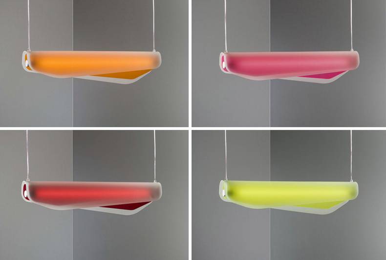 Algae Suspension Lamps by Christian Vivanco