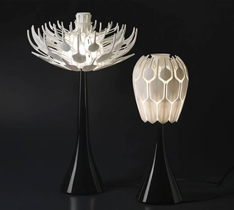 Table Lamp Inspired by Flower Blossom
