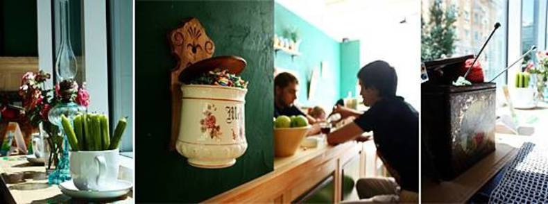 Unusual Coffee House ‘Cardigan’ in Russia