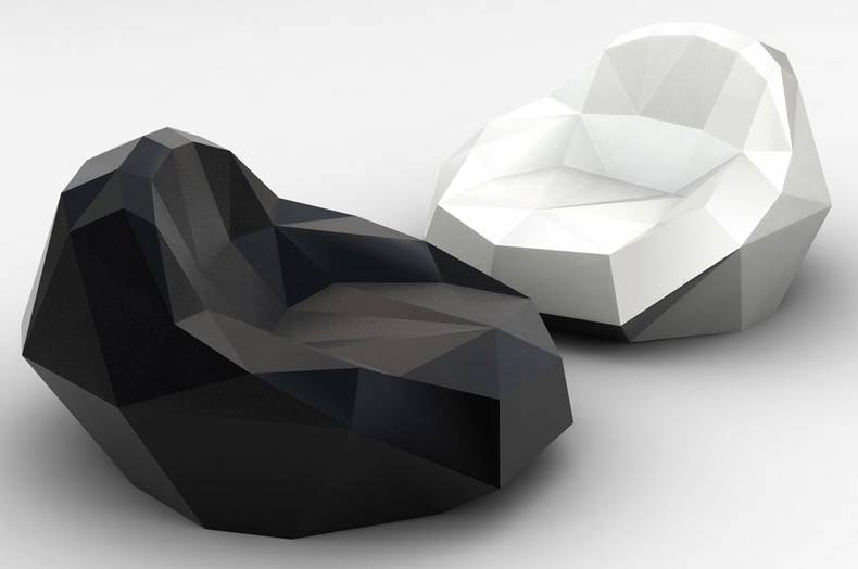 Futuristic Crystal Chair by Igor Solovyov: Diamonds are a girl&rsquo;s best friends