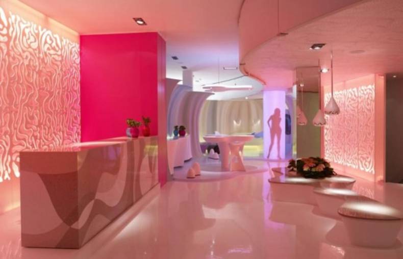 Glamorous Futuristic Interior Design Concept by Karim Rashid