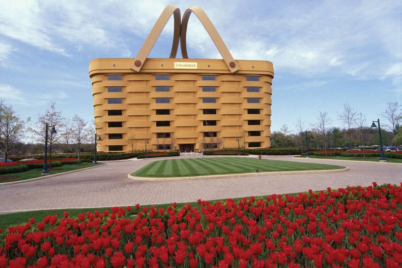 The Longaberger Company in Newark, Ohio, United States: the Basket Building