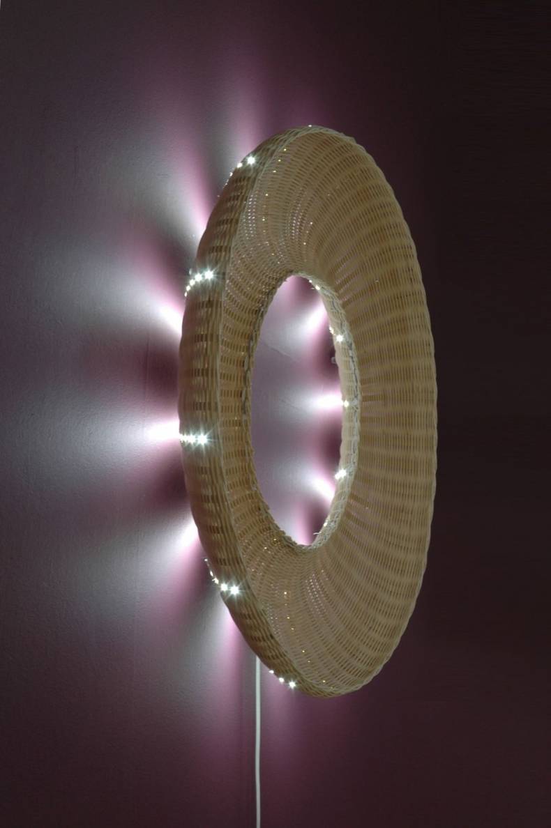 The Rattan AURA Lamp by French Designers