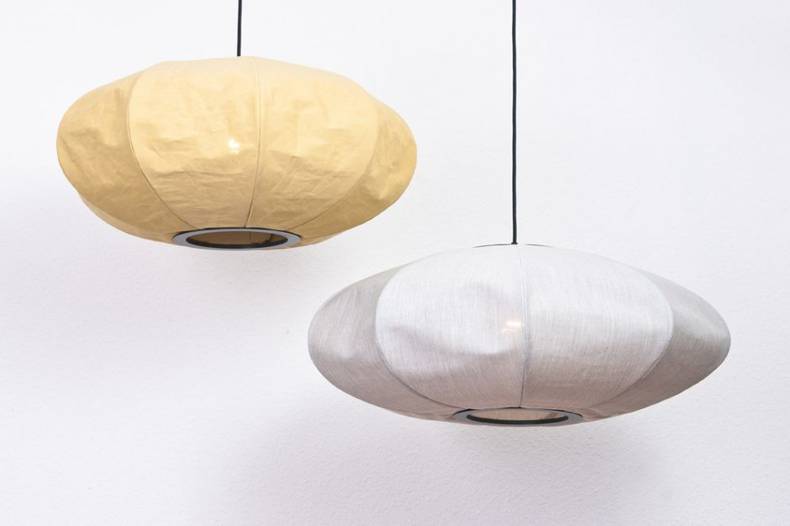 Aria Pendant Lamps Creating Warm Diffuse Light