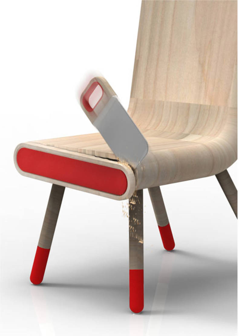 Saving Money with Anti Crise Chair by Pedro Gomes