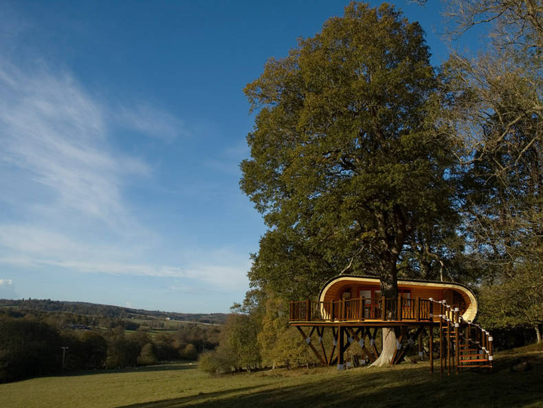 Tree House from the World’s Leading Specialists: Blue Forest