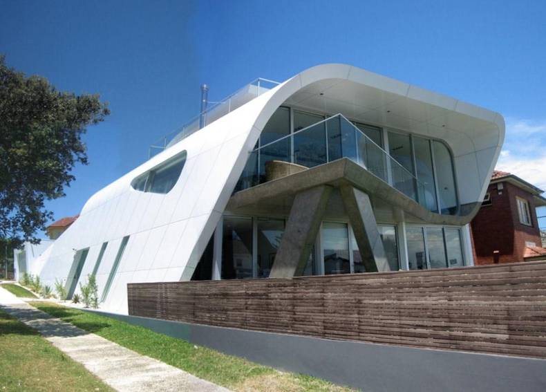 Software Designed Moebius House by Tony Owen