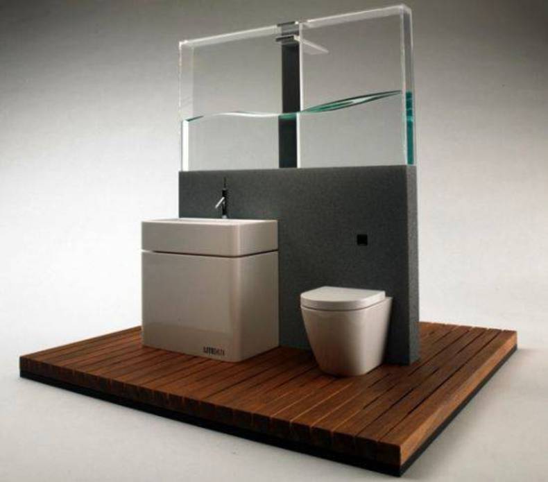 Contemporary BRS Shower System By Frank Guo