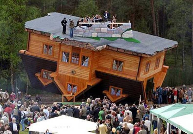 Unusual Projects: Upside Down Houses
