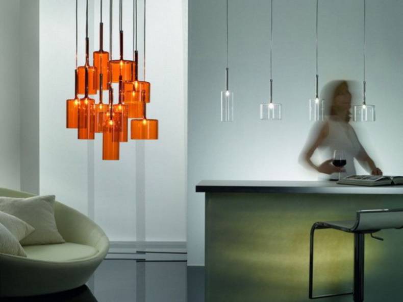 Decorative Minimalist Spillray Lamp by Axo Light