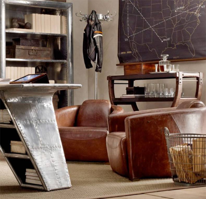 Aviator Furniture Collection by Restoration Hardware