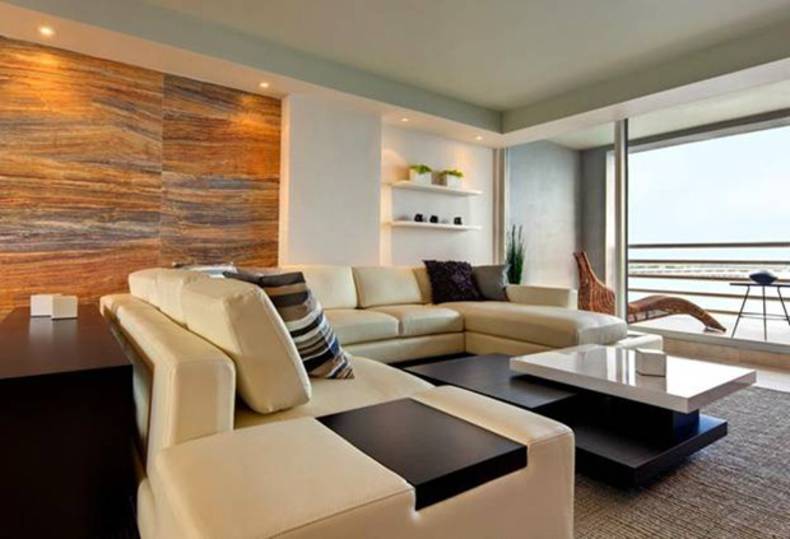 Modern apartment design by DEN Architecture
