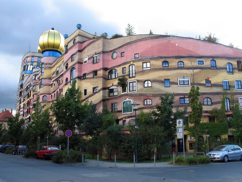 Forest Spiral by Hundertwasser &ndash; the Unique House in Germany