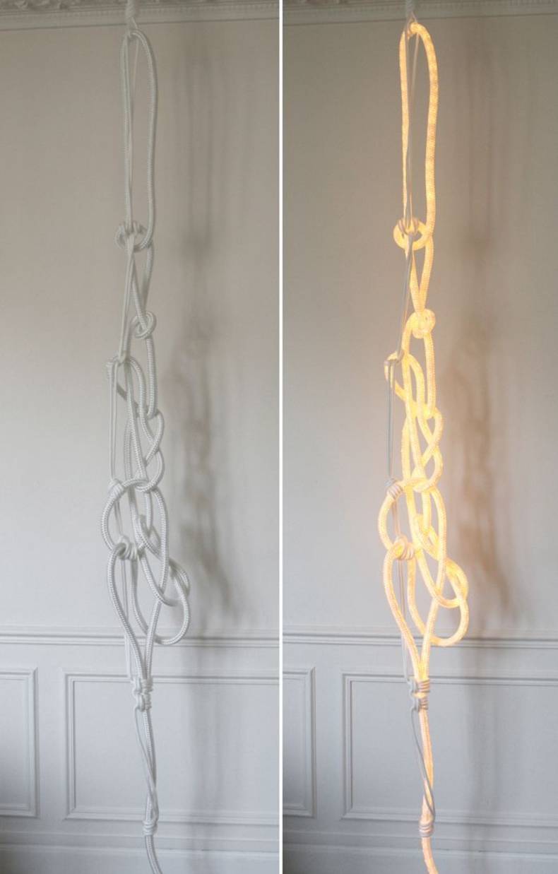 Ingenious ROPES Lamps by Christian Haas