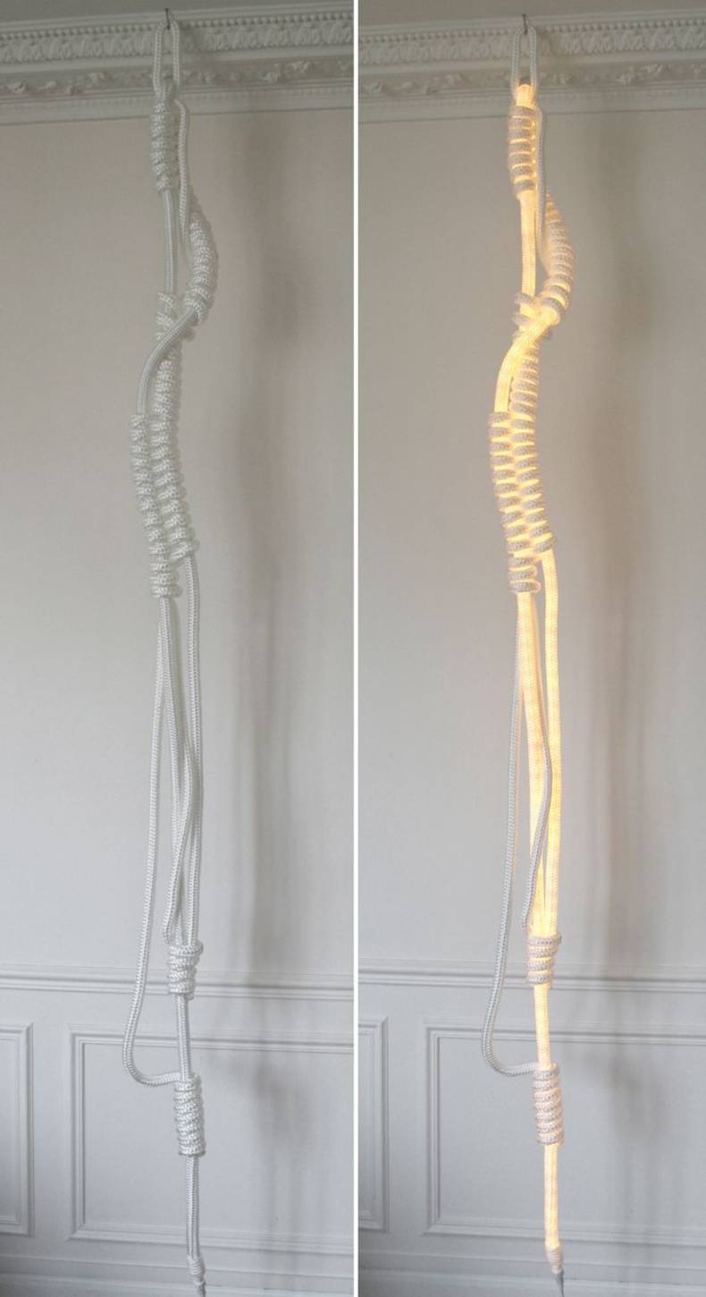 Ingenious ROPES Lamps by Christian Haas