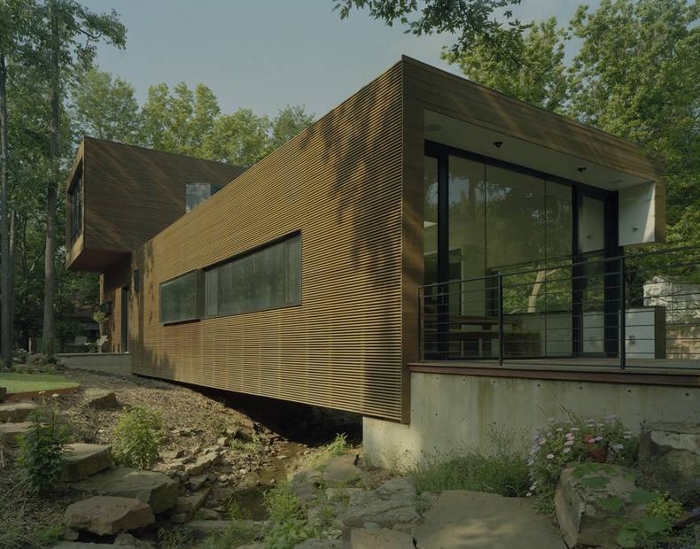 L-Stack House in Arkansas, USA by Marlon Blackwell Architect