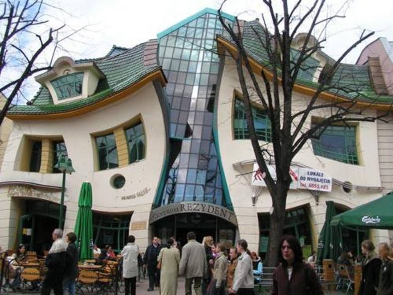 The Crooked House in Sopot, Poland: Coming from the Fairy-tale