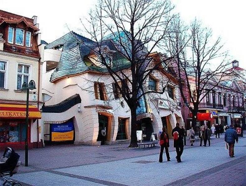 The Crooked House in Sopot, Poland: Coming from the Fairy-tale