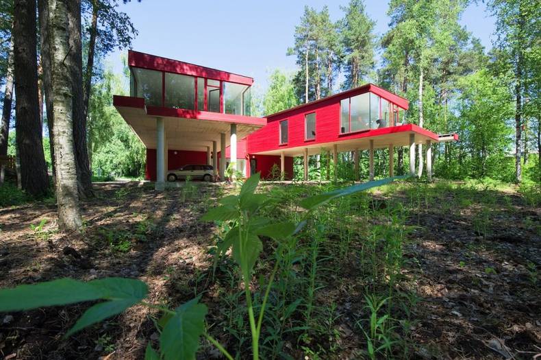 Two Sisters House in Latvia by NRJA Architecture
