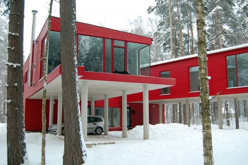 Two Sisters House in Latvia by NRJA Architecture