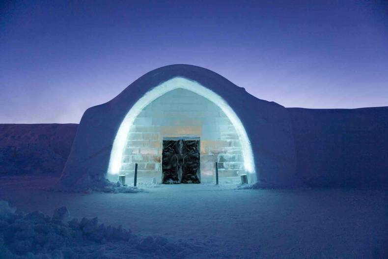 Unique Ice Hotel in Sweden