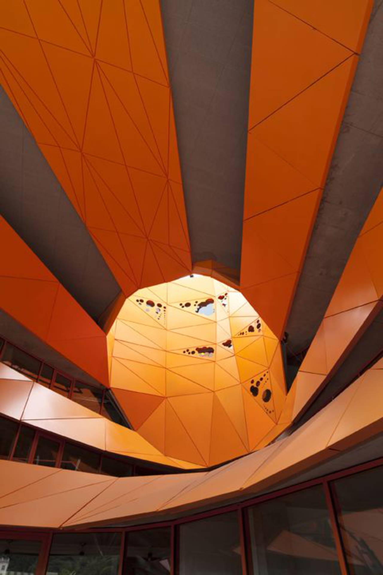 Orthogonal Orange Cube by Jakob + Macfarlane Architects - Home Reviews