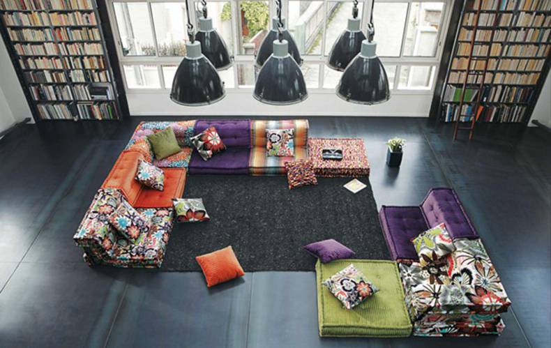 Bright Sofa Design by Roche Bobois