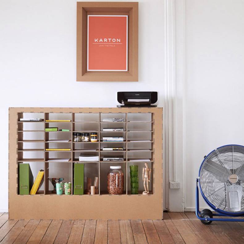 Eco-friendly and affordable KARTON furniture