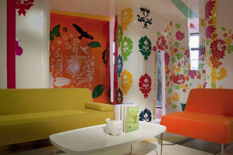 Awesome Flower Interior Design of Space C by ROW Studio