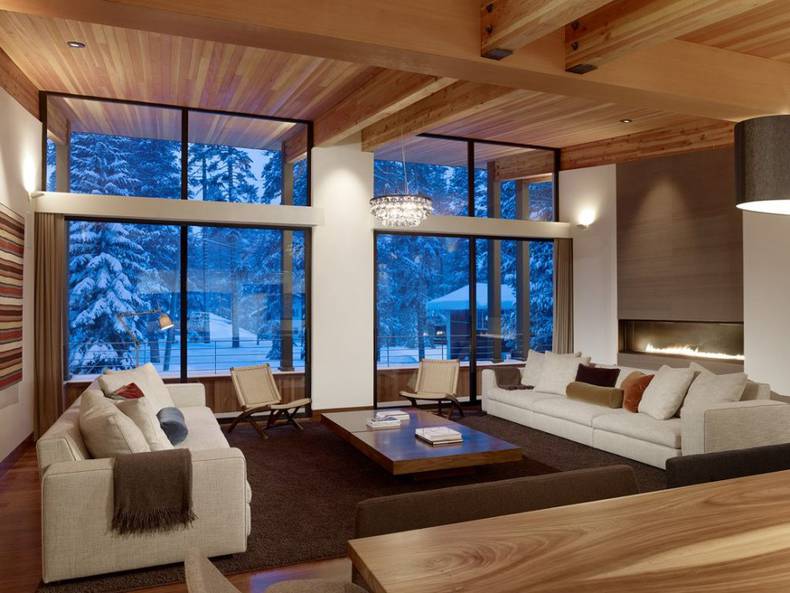 Contemporary Mountain Residence by John Maniscalco Architecture