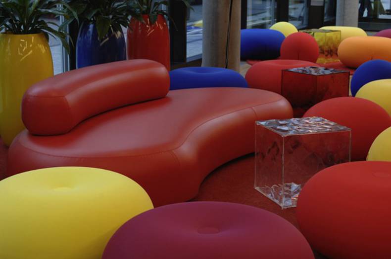 Very creative and crazy Google Office in Zurich