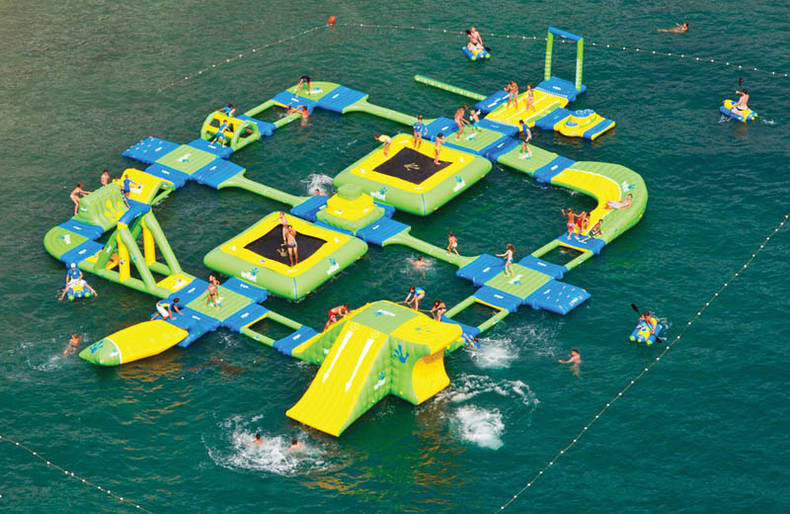 Modular Water Parks Designed by Wibit