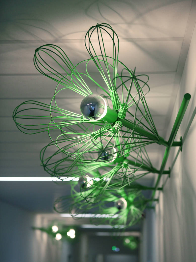 Lighting Systems of Whisks by Matali Crasset