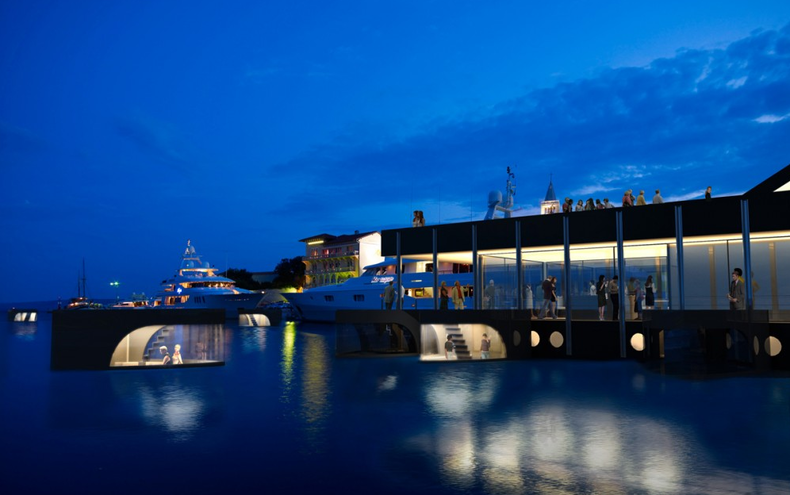 The Botel for Exploring the Beautiful Surroundings of the Adriatic Sea