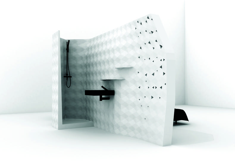 3D-Printed Walls by Bryuman François and Sonia Laugier