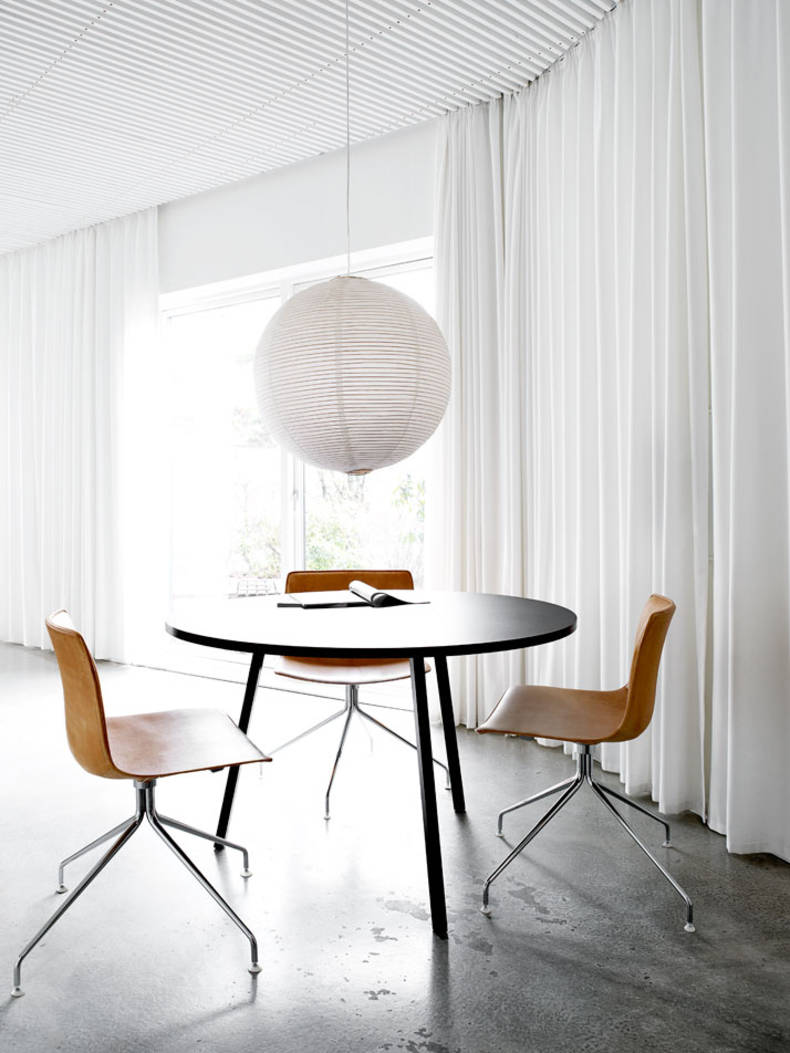 Danish summer home with the rooms of different styles: Mette and Martin